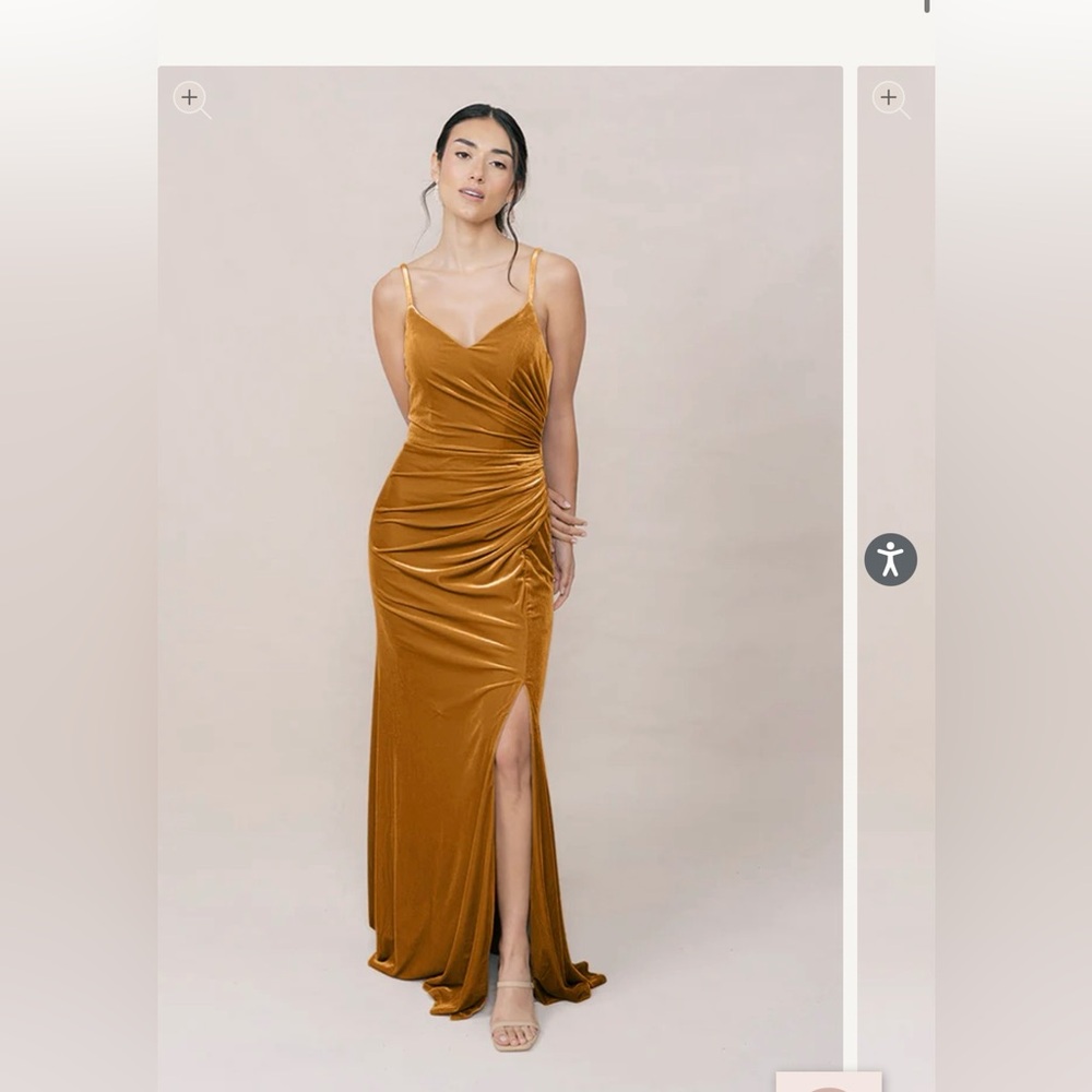 Glamorous Gold Maxi Dress